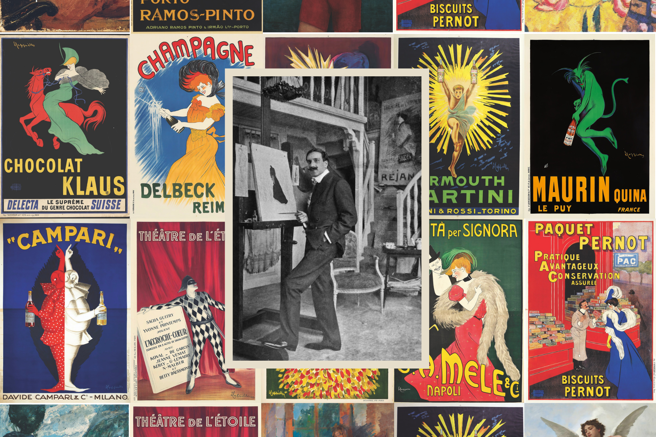 Leonetto Cappiello vintage advertising poster art prints and framed wall art