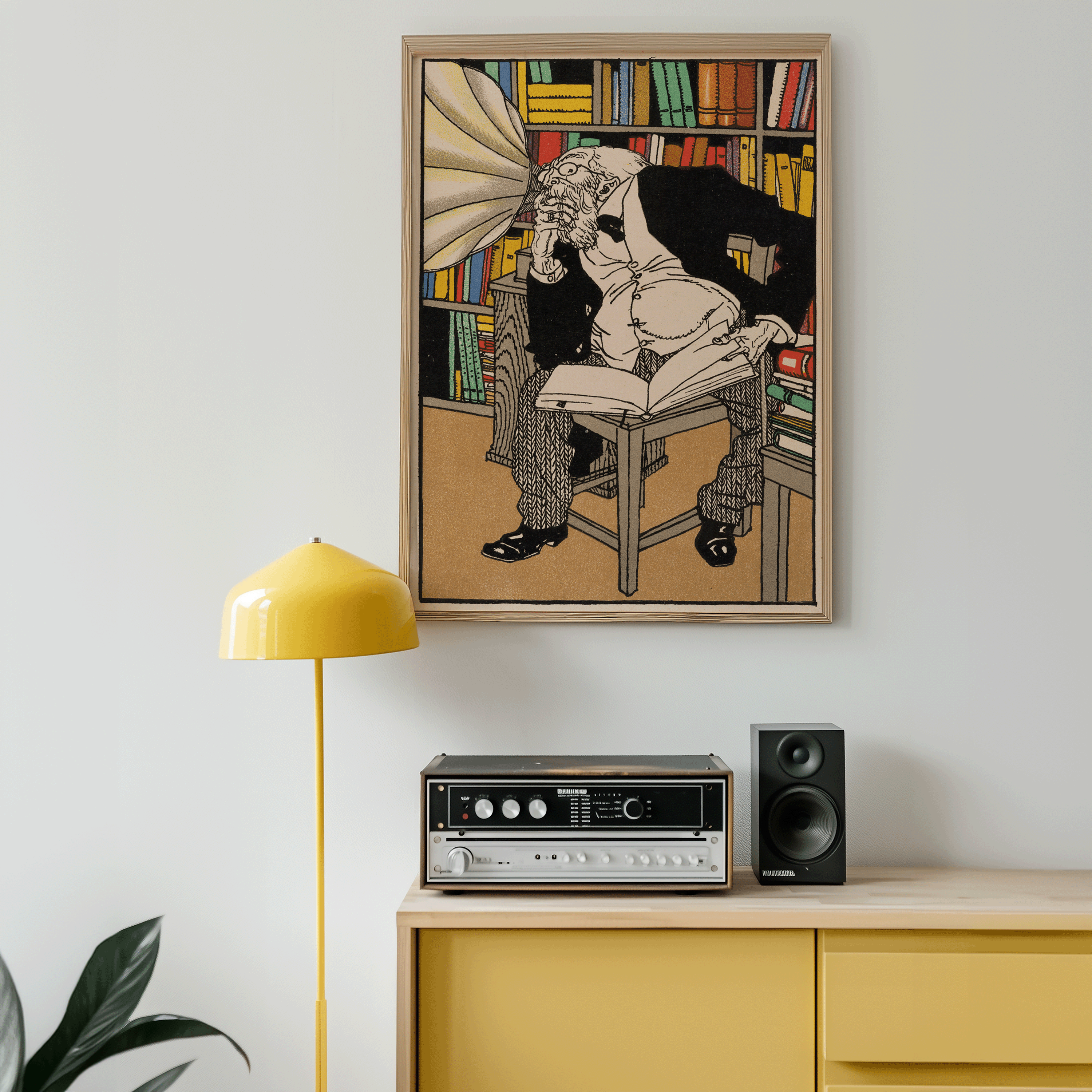 The Dialectician (1911) by Moriz Jung