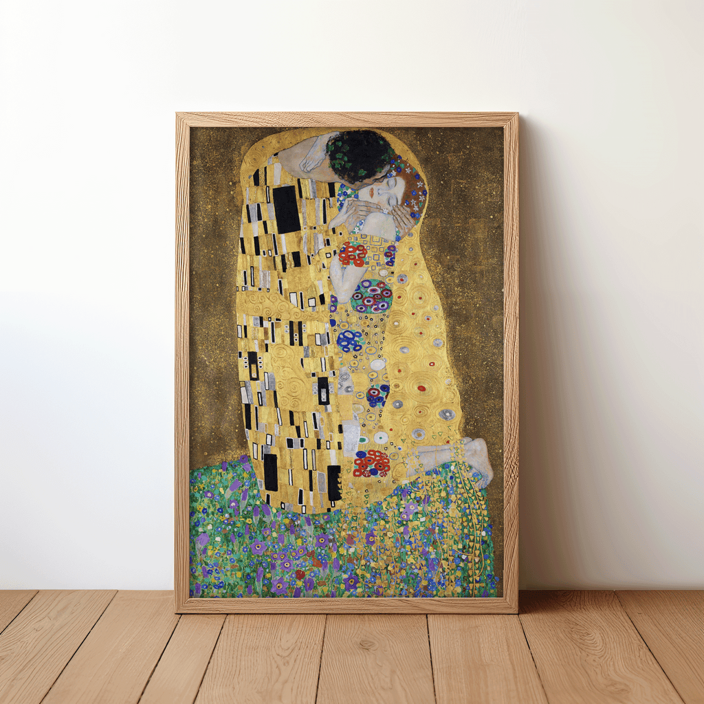 The Kiss (1907-1908) by Gustav Klimt