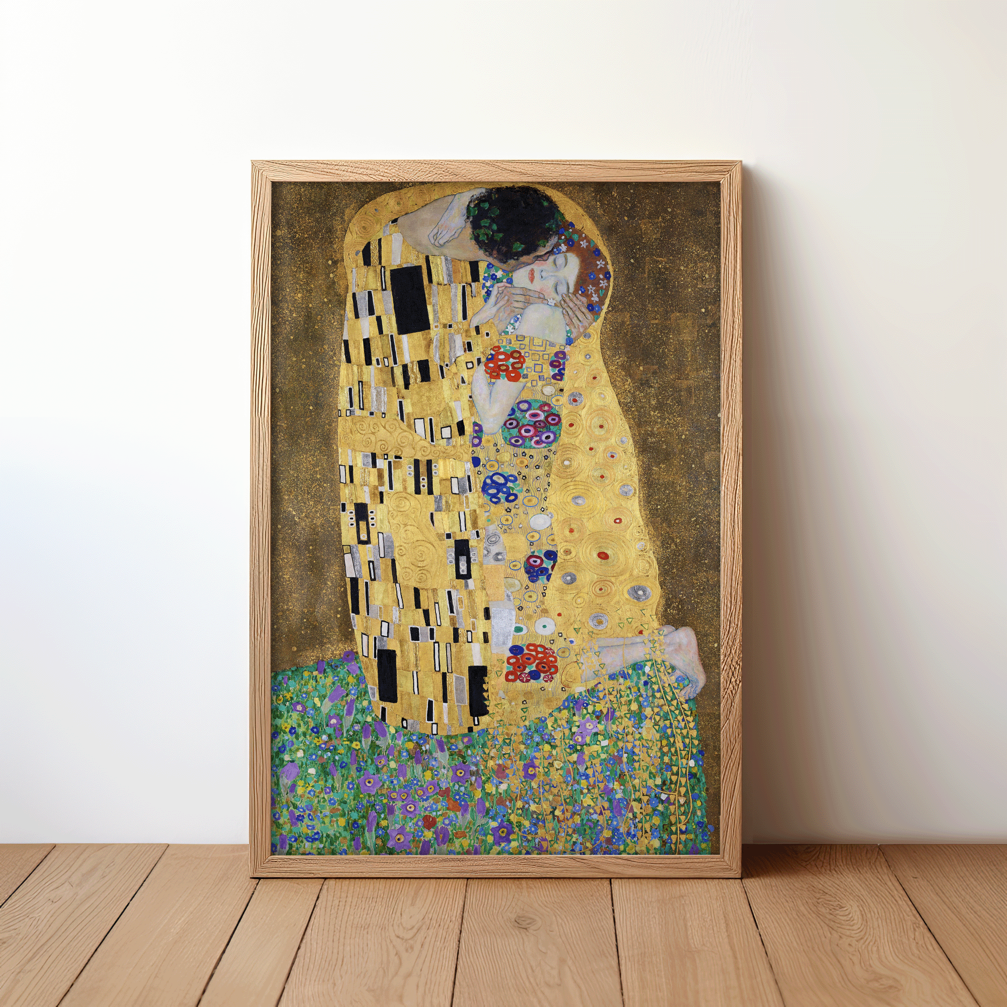 The Kiss (1907-1908) by Gustav Klimt