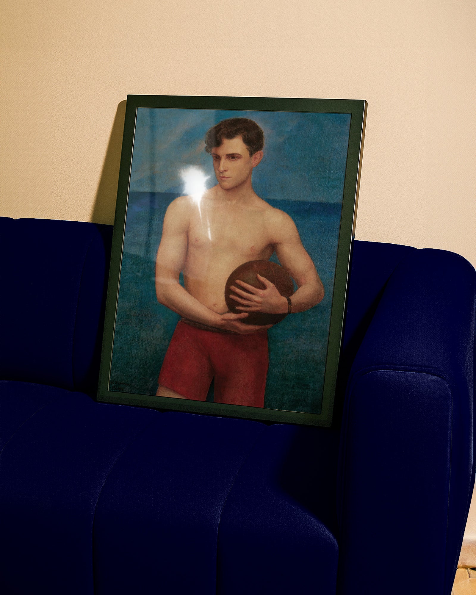 Deportista (Rámon Novarro) (1925) by Ángel Zárraga