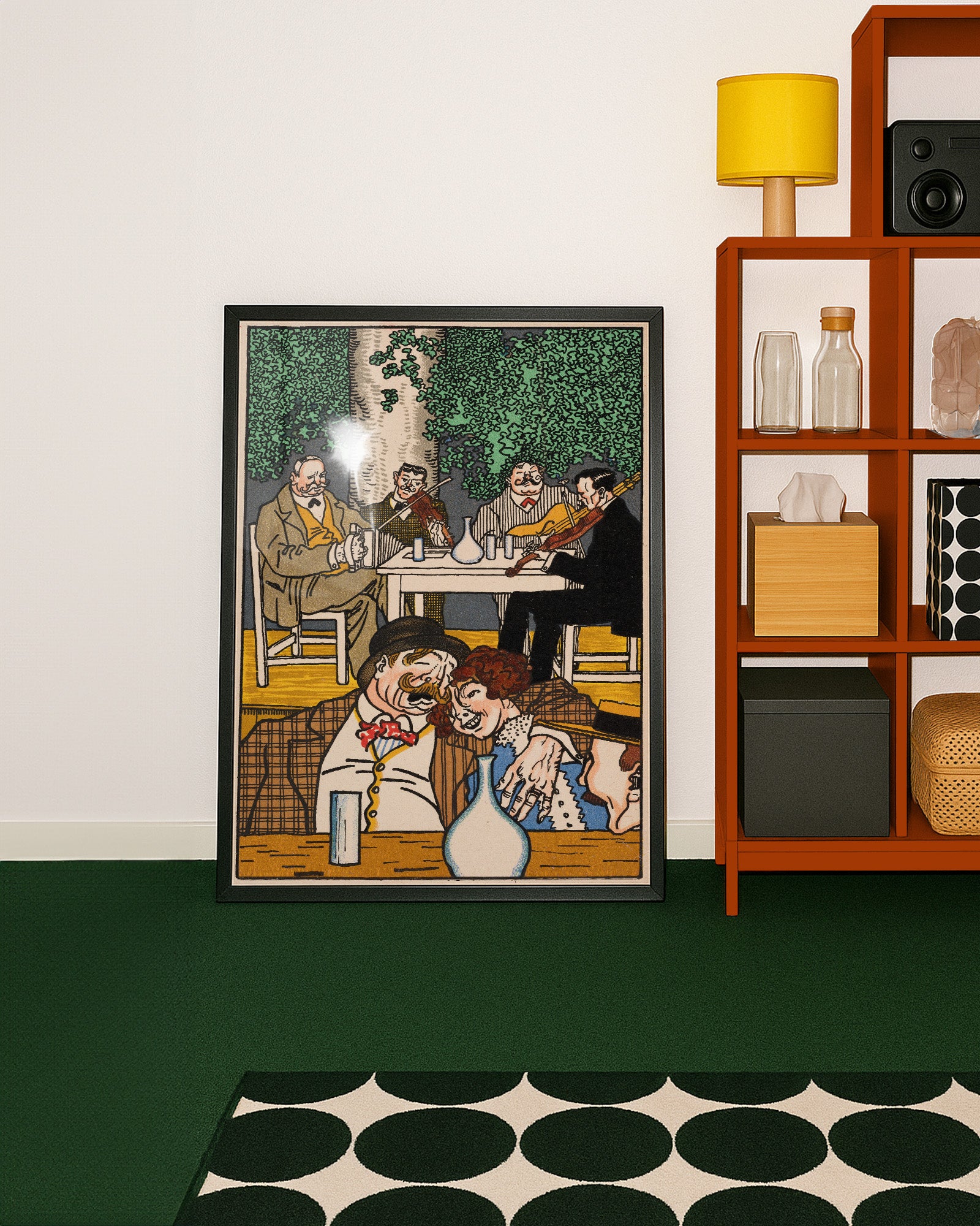 At the Heuriger (1911) by Moriz Jung