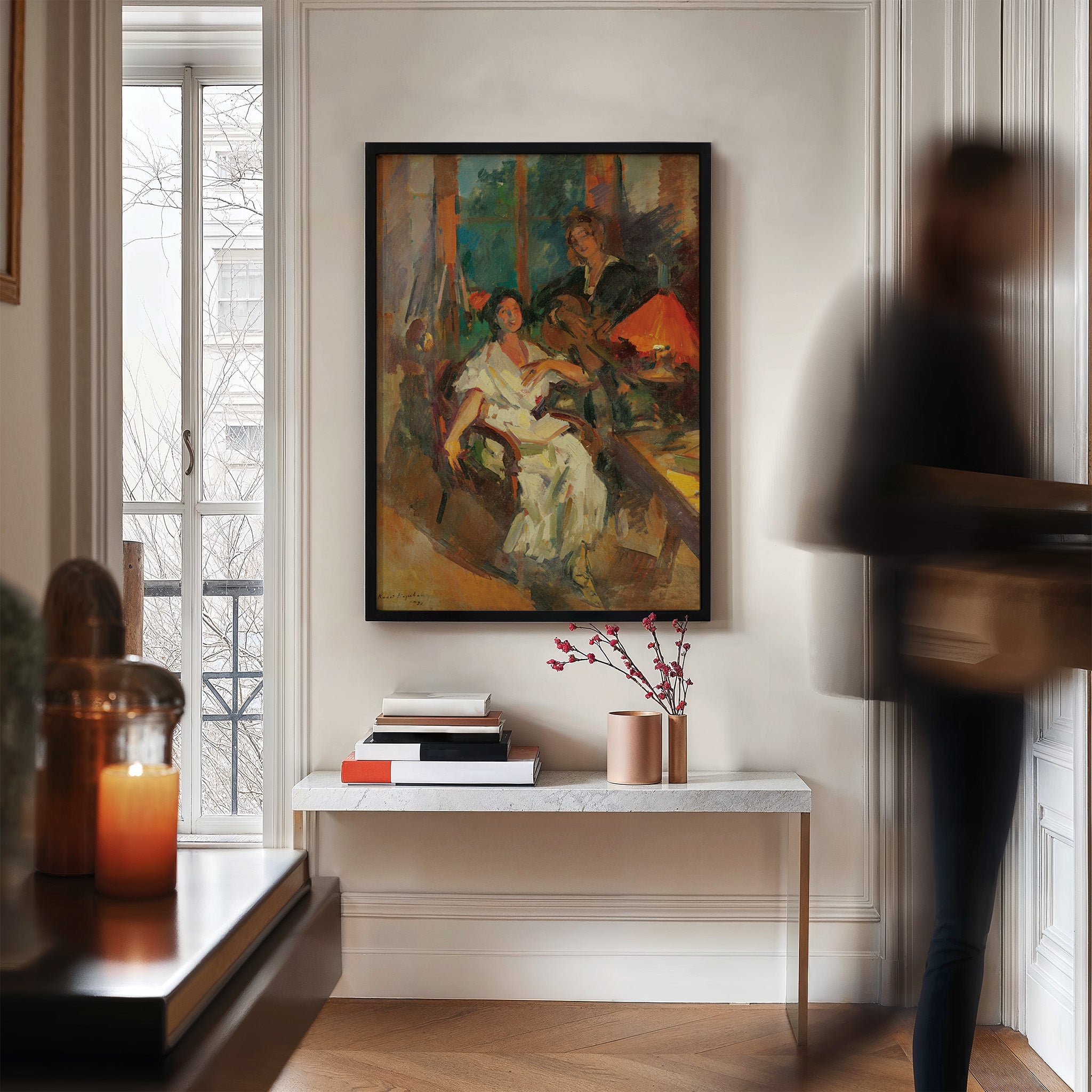 Evening Duet (1921) by Konstantin Korovin