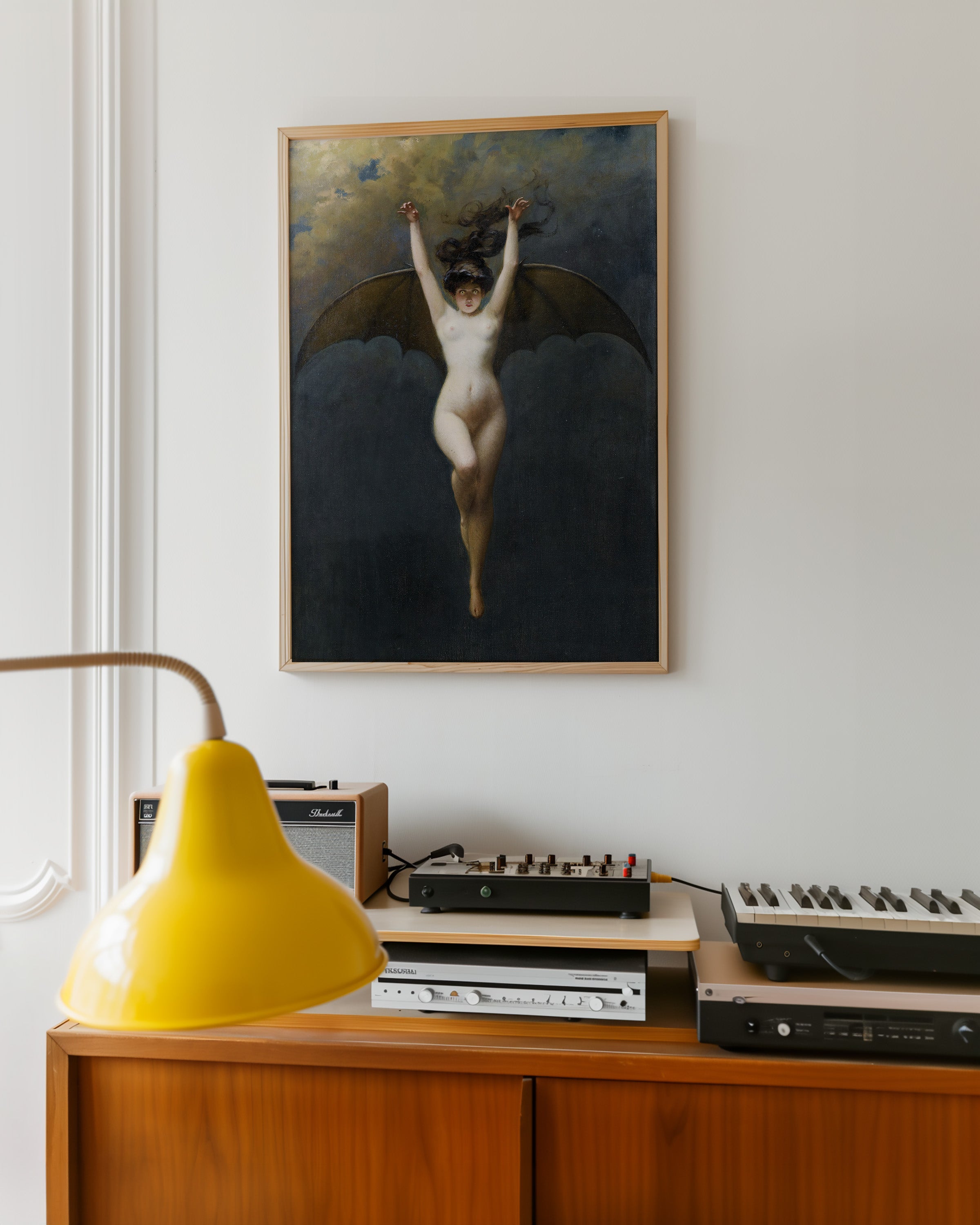 The Bat-Woman (1890) by Albert Joseph Pénot