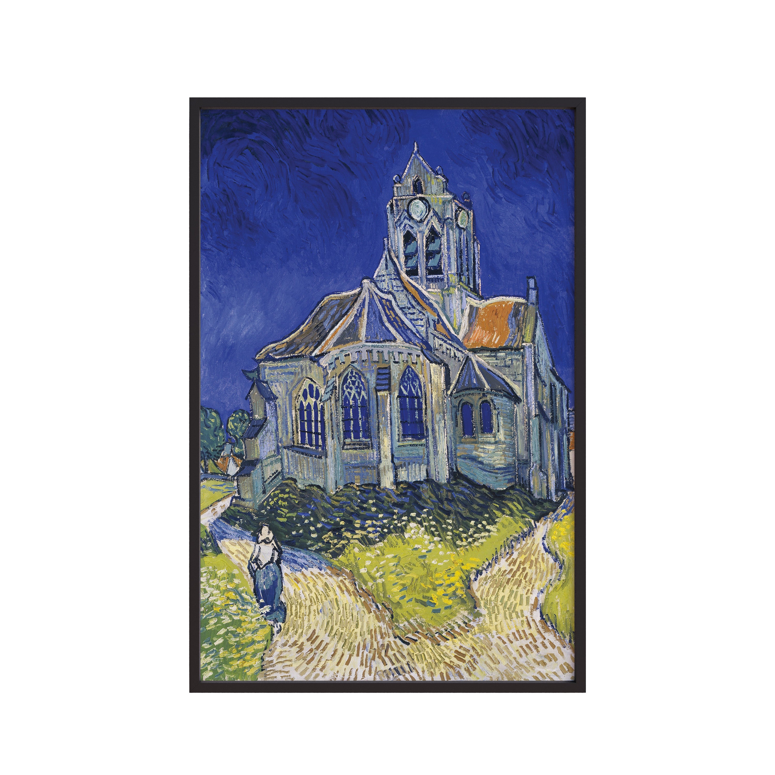 The Church in Auvers-sur-Oise (1890) by Vincent van Gogh