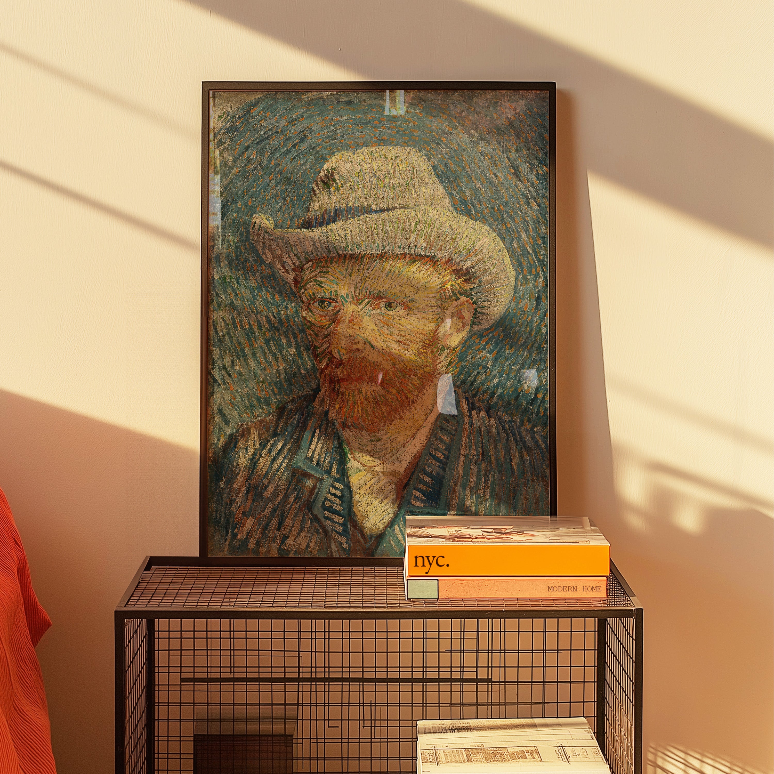 Self-Portrait with Grey Felt Hat (1887) by Vincent van Gogh