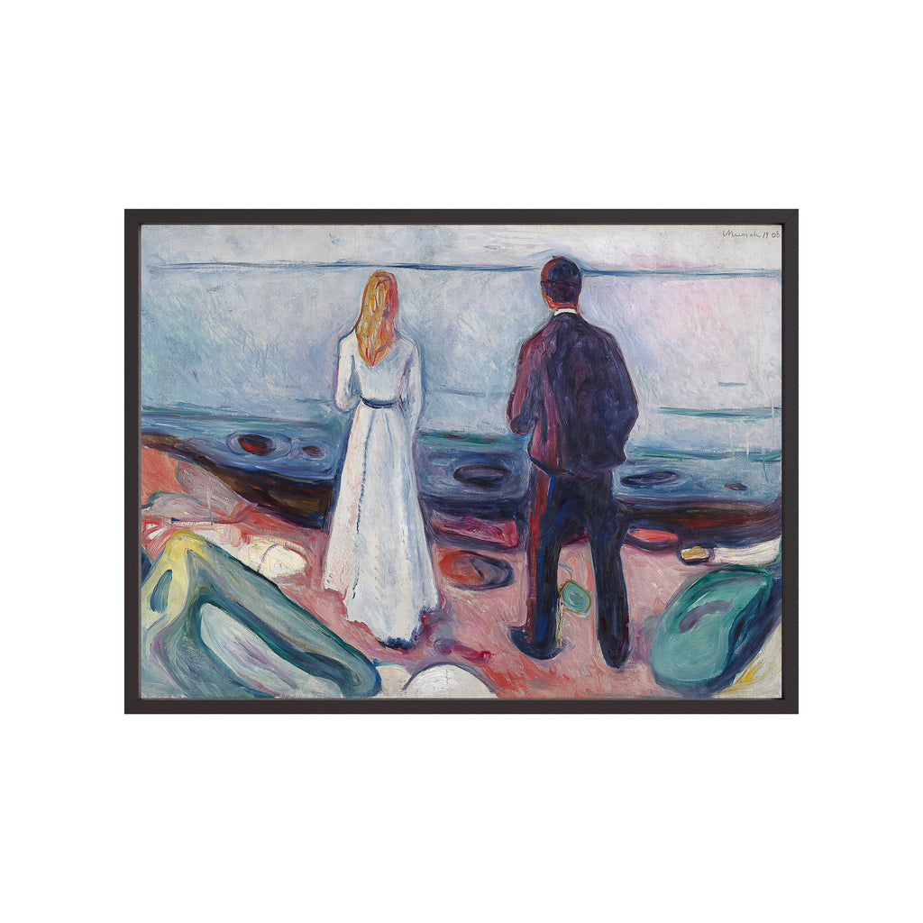 The Lonely Ones  (1906-08) by Edvard Munch