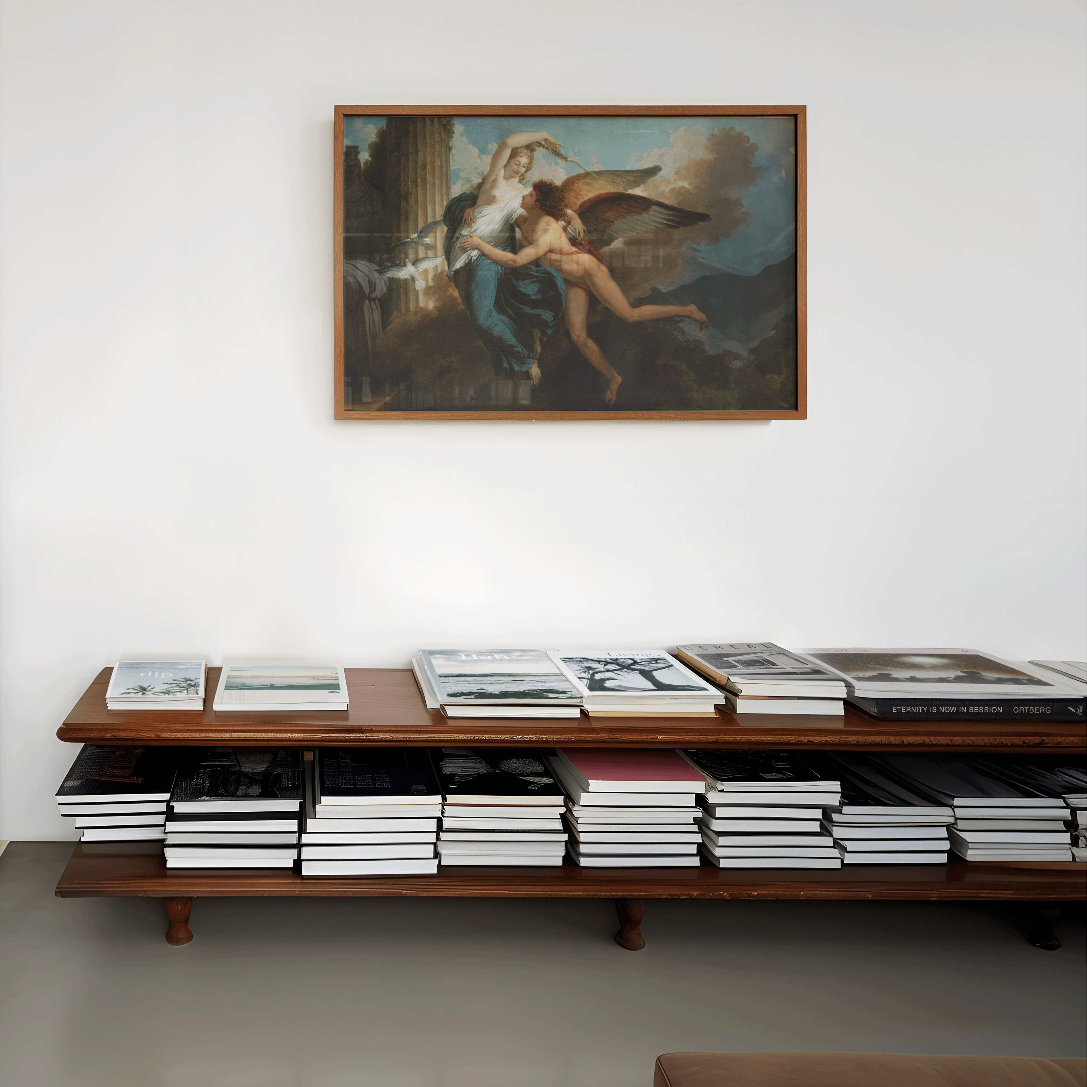 The Reunion of Cupid and Psyche (1793) by Jean Pierre Saint-Ours