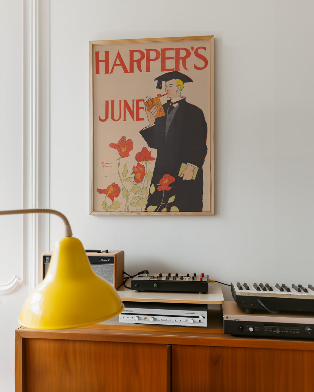 Harper’s June (1895) by Edward Penfield