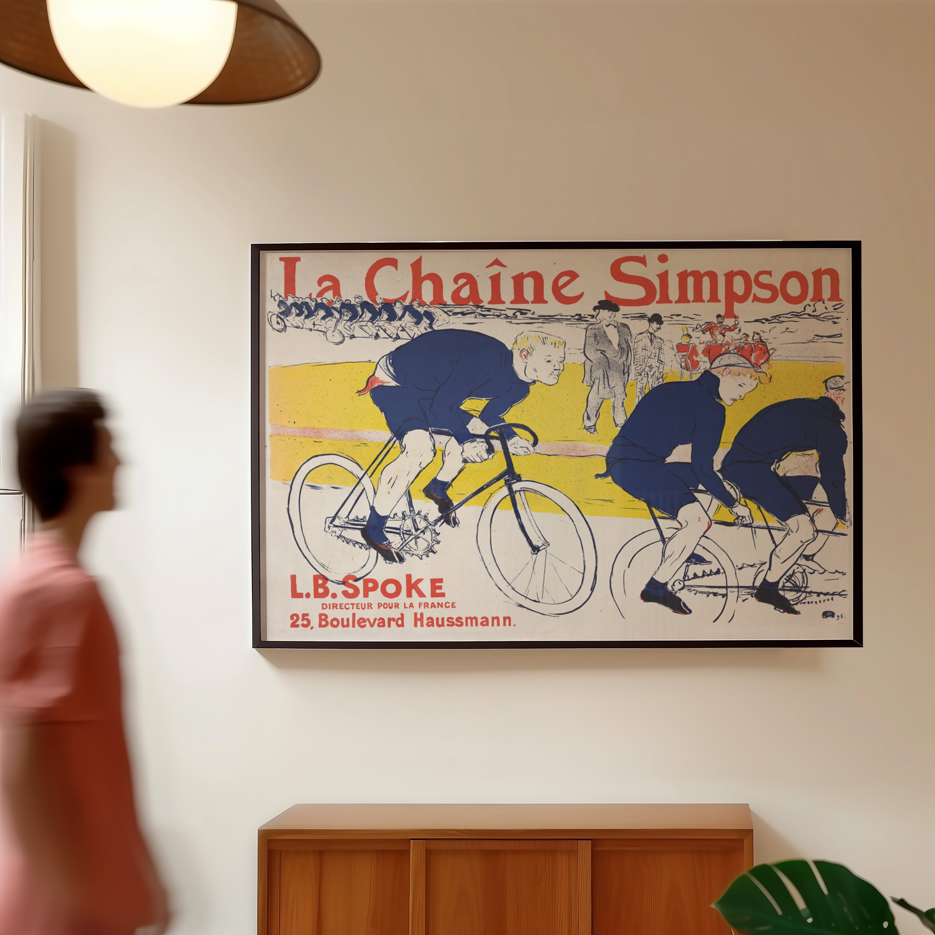 La Chaîne Simpson (1896) by Henri de Toulouse-Lautrec