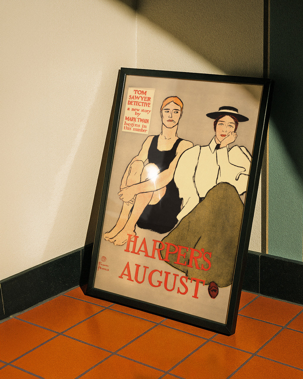 Harper’s August (1896) by Edward Penfield