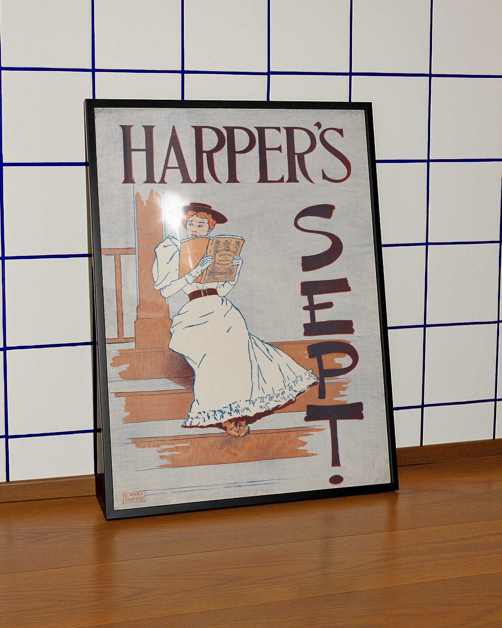 Harper’s Septmeber (1893) by Edward Penfield