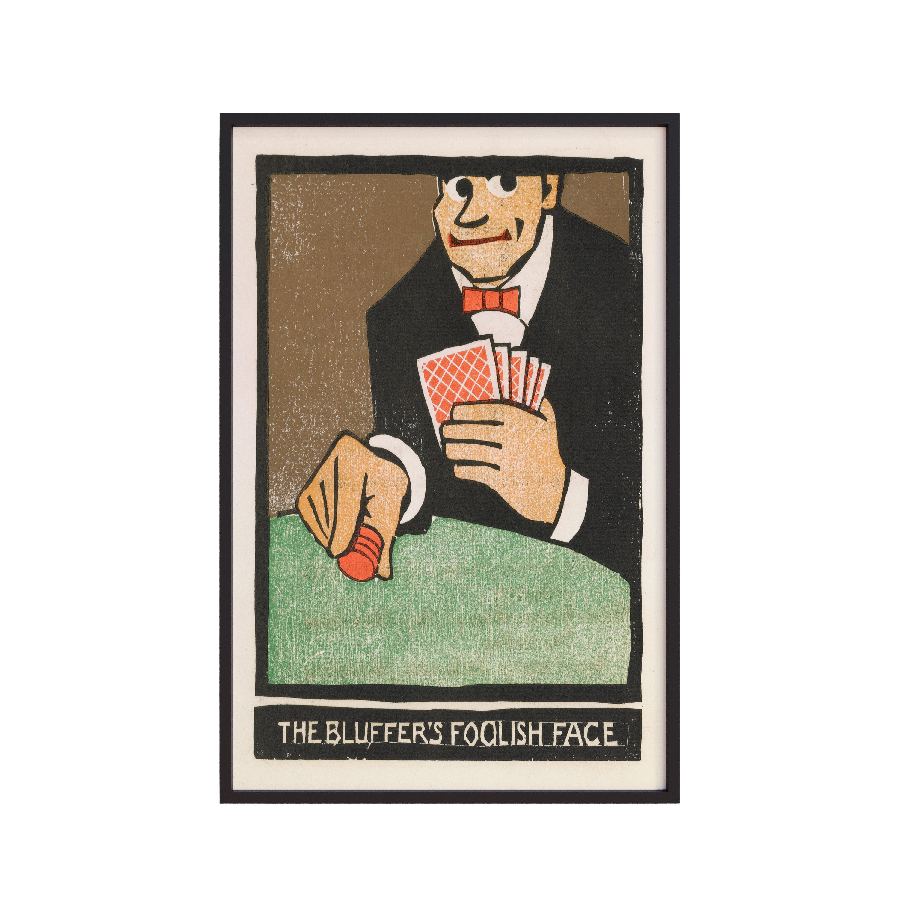 The Bluffer’s Foolish Face (1903) by Frank Holme