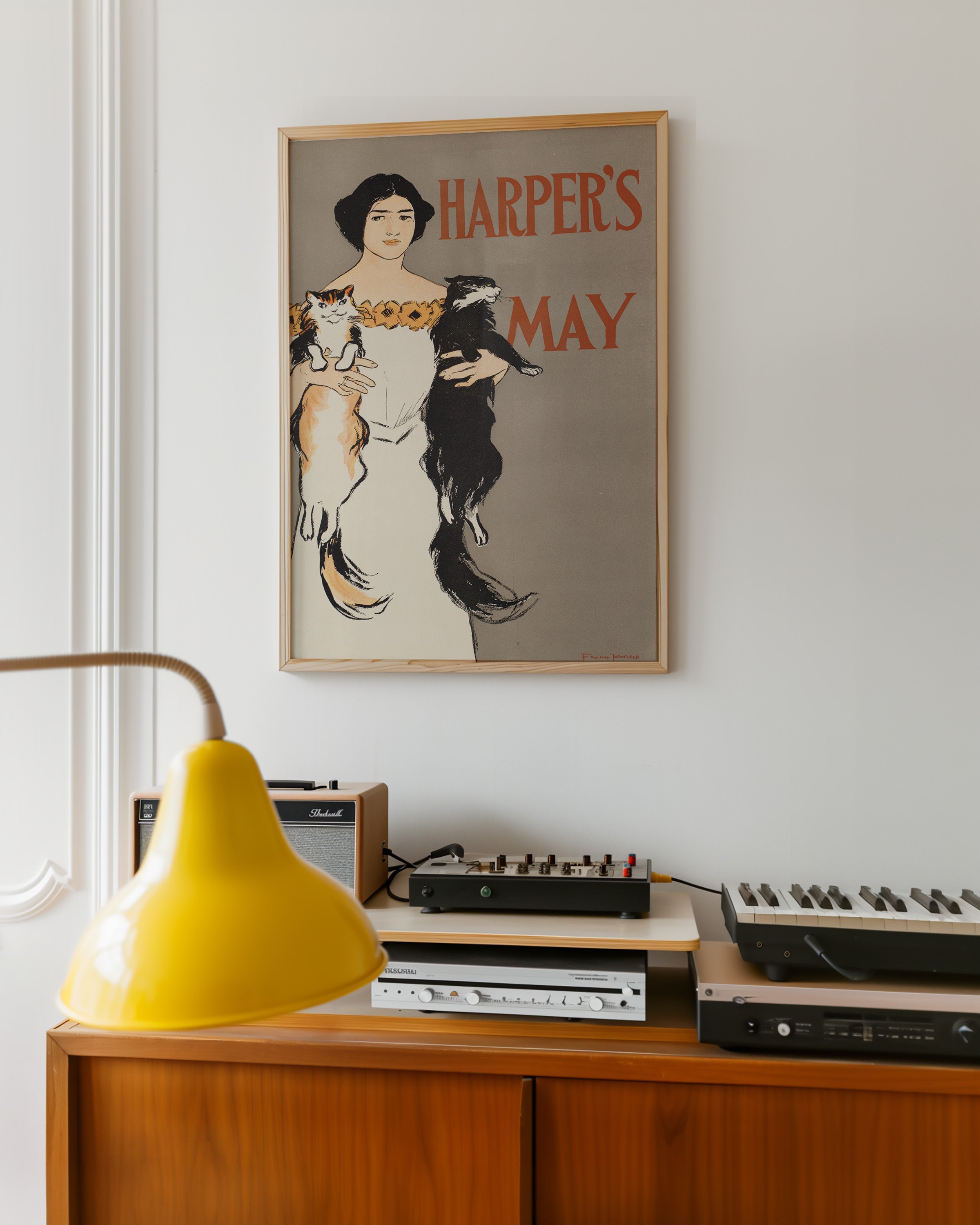 Harper’s May (1896) by Edward Penfield