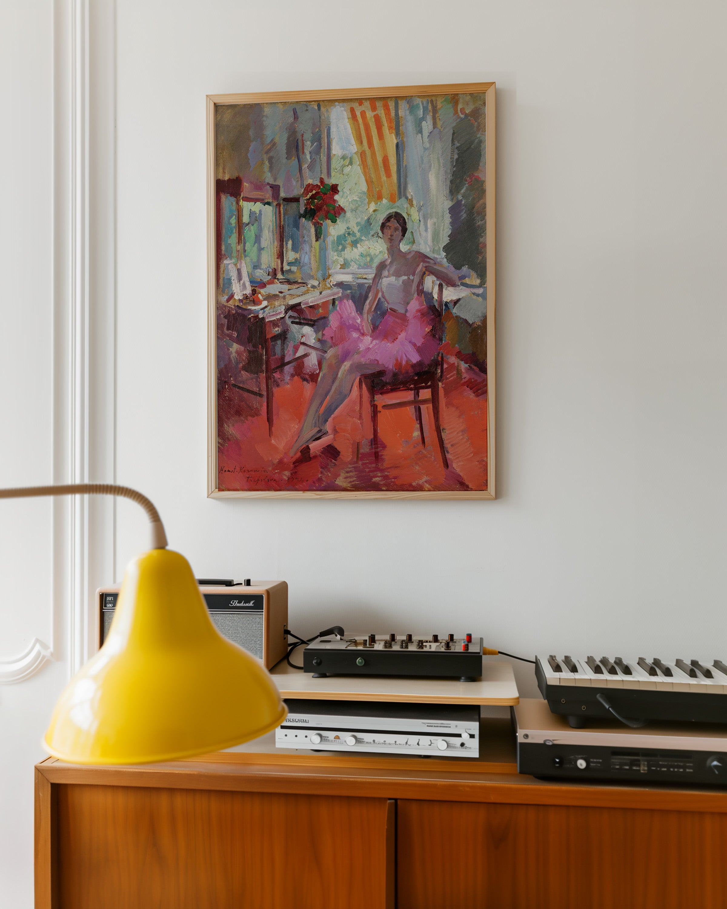 Portrait of the Ballerina Vera Trefilova (1924) by Konstantin Alexeevich Korovin