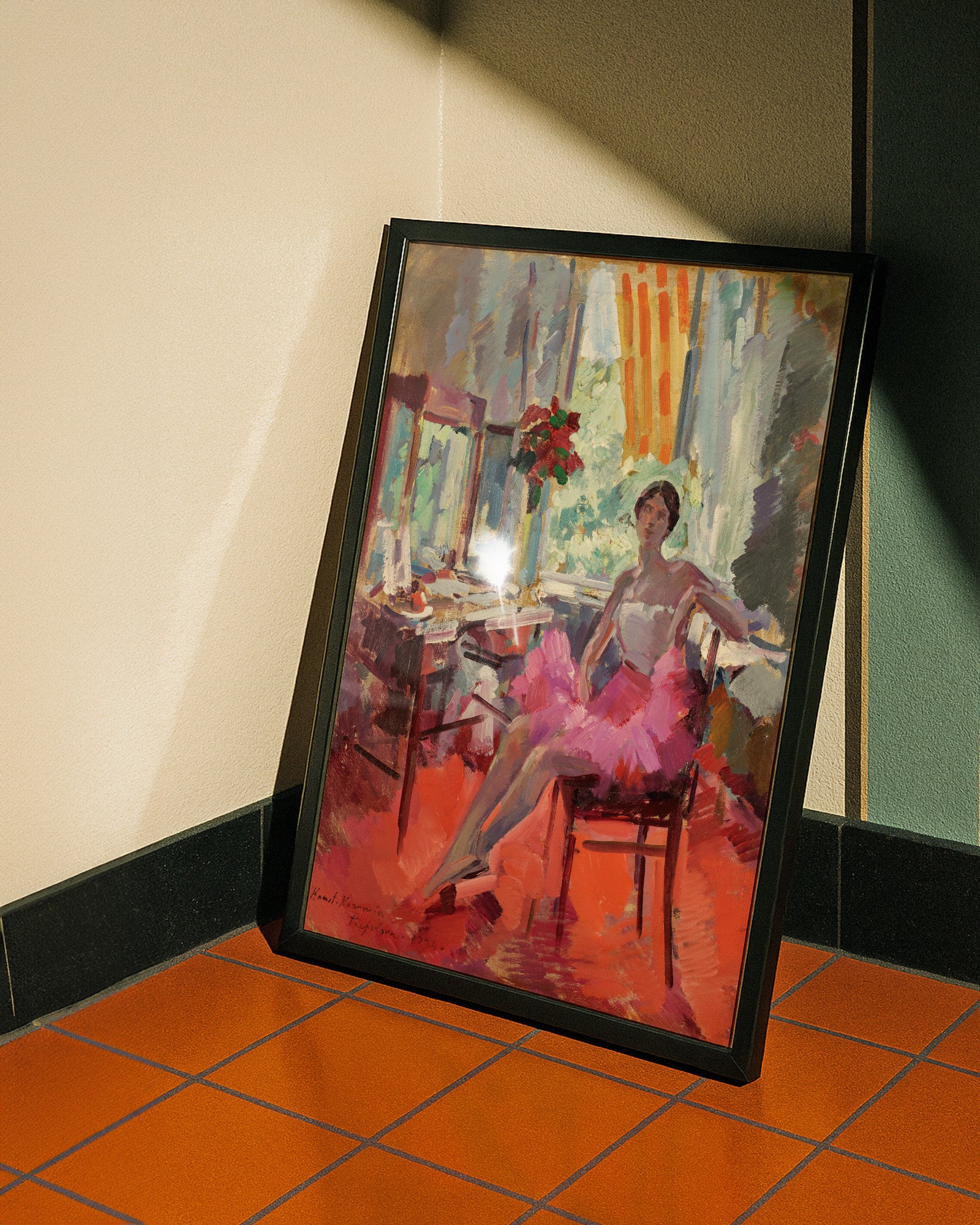 Portrait of the Ballerina Vera Trefilova (1924) by Konstantin Alexeevich Korovin