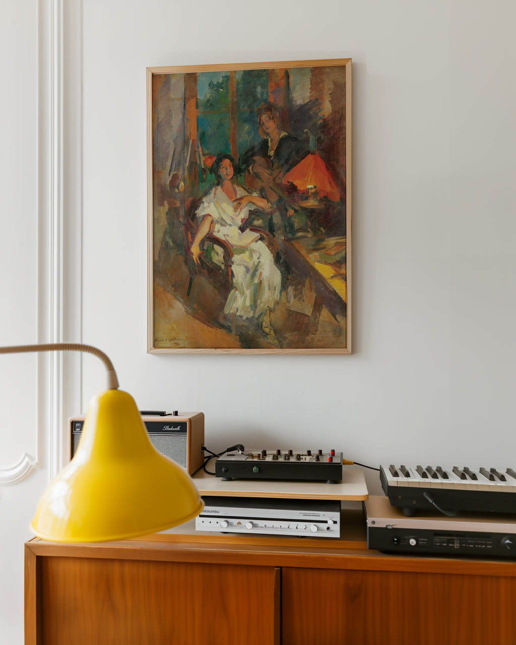 Evening Duet (1921) by Konstantin Korovin