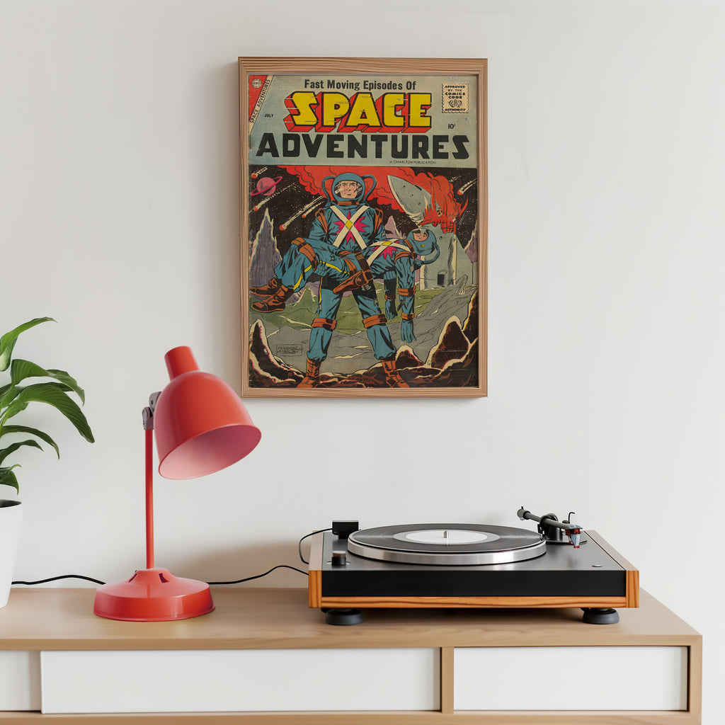 Space Adventures No. 24 by Charles Nicholas and Vince Alascia