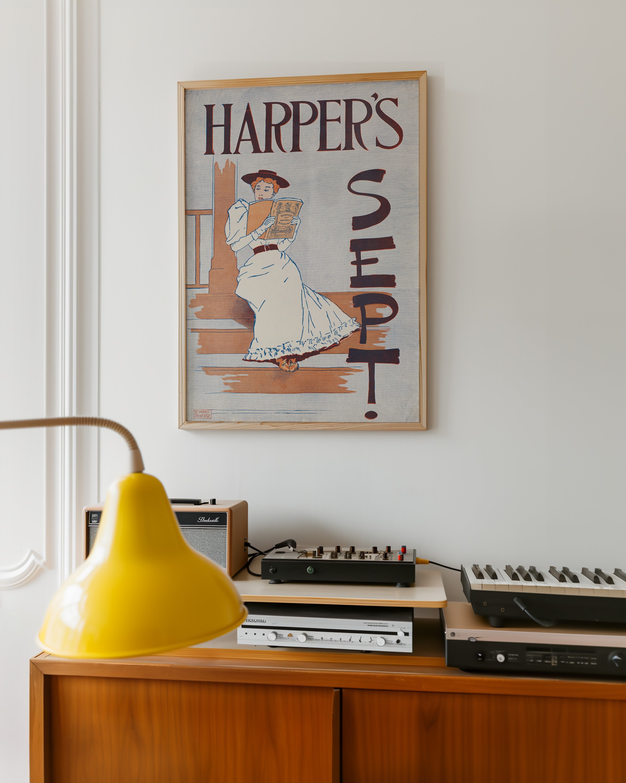 Harper’s Septmeber (1893) by Edward Penfield