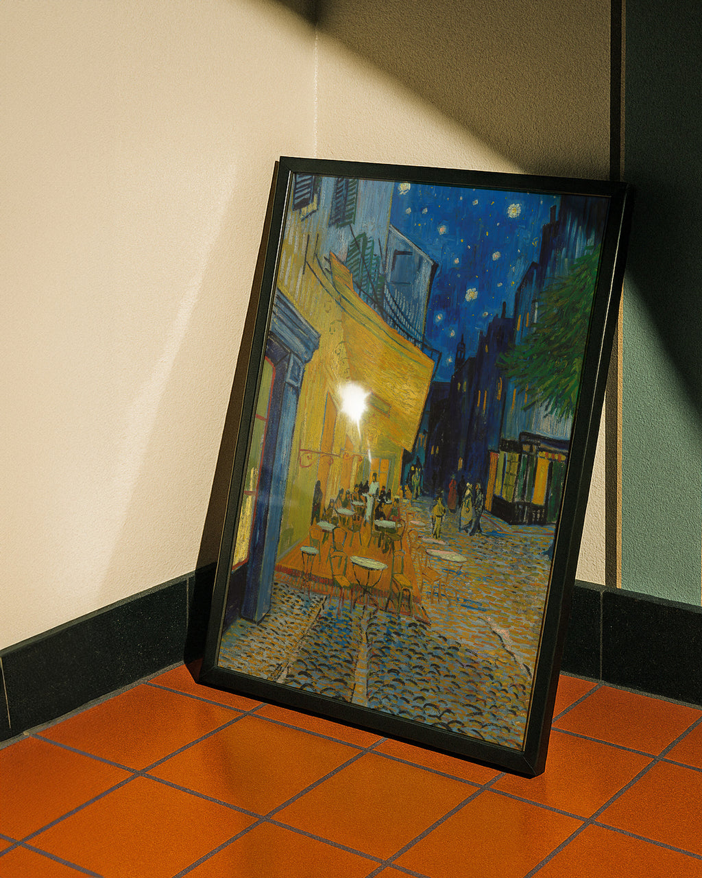 Café Terrace at Night (1888) by Vincent van Gogh