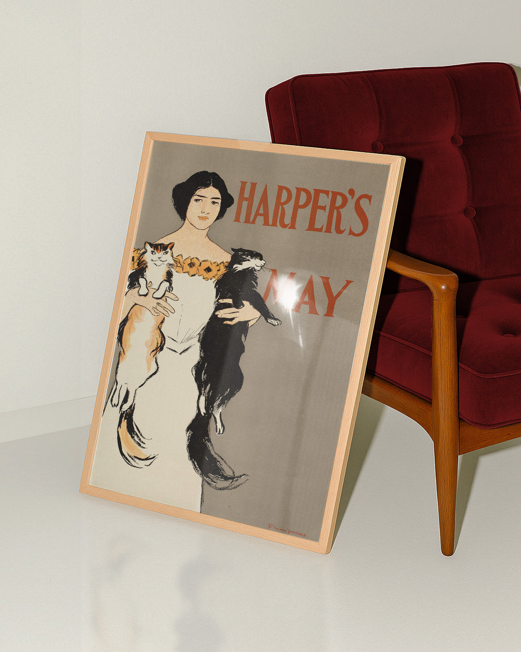 Harper’s May (1896) by Edward Penfield