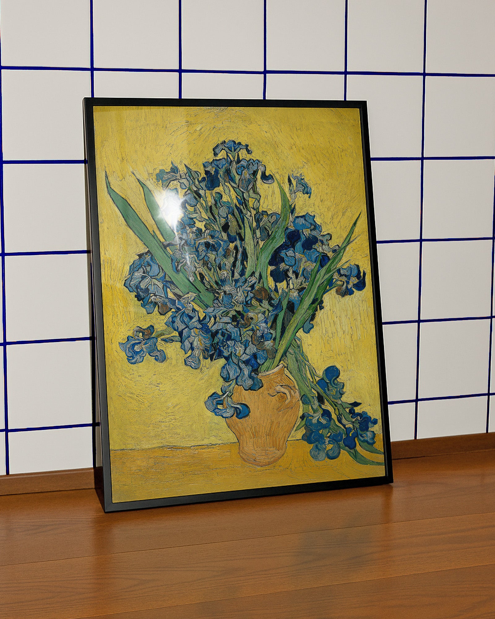 Irises (1890) by Vincent van Gogh
