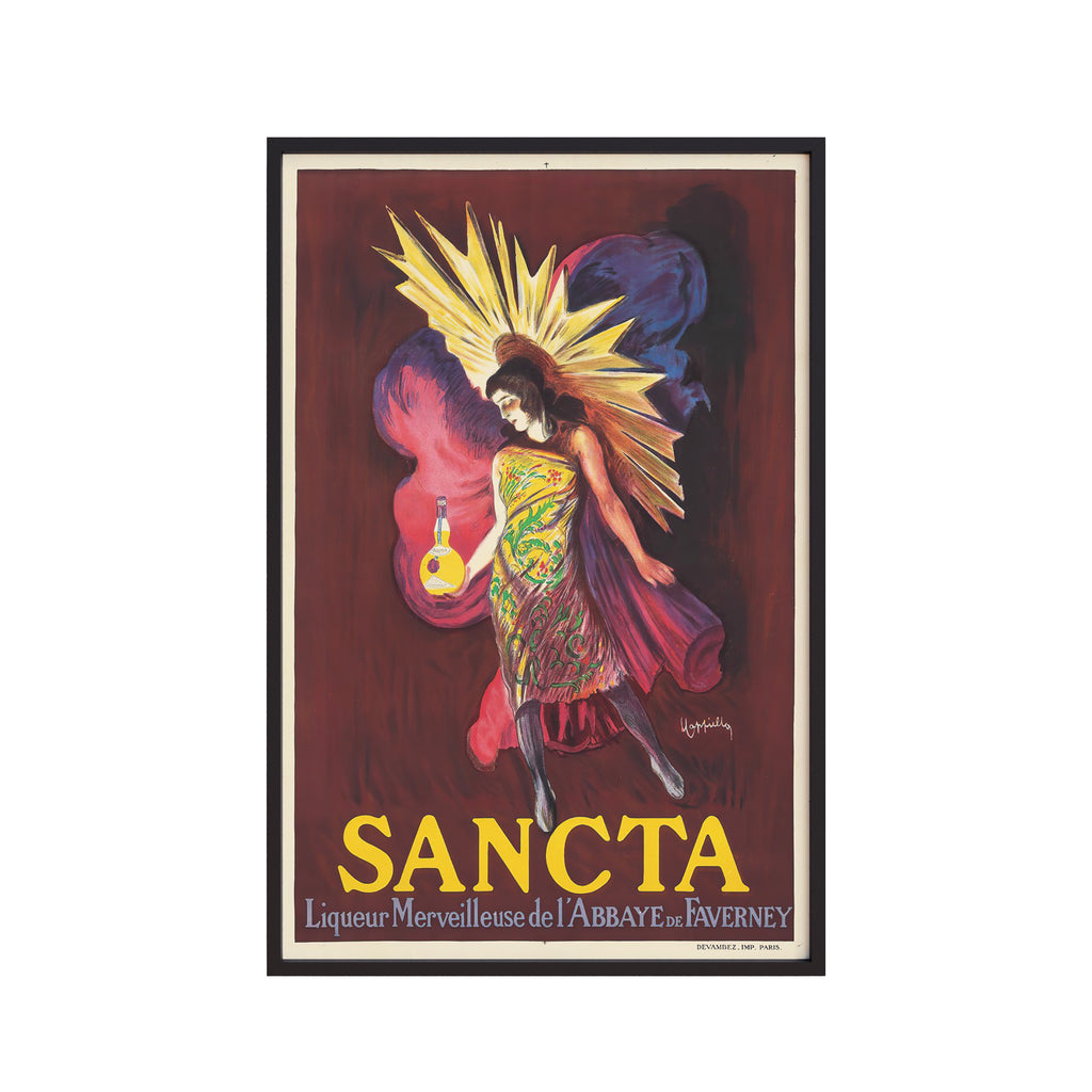 Sancta- The Golden Aura (1925) by Leonetto Cappiello