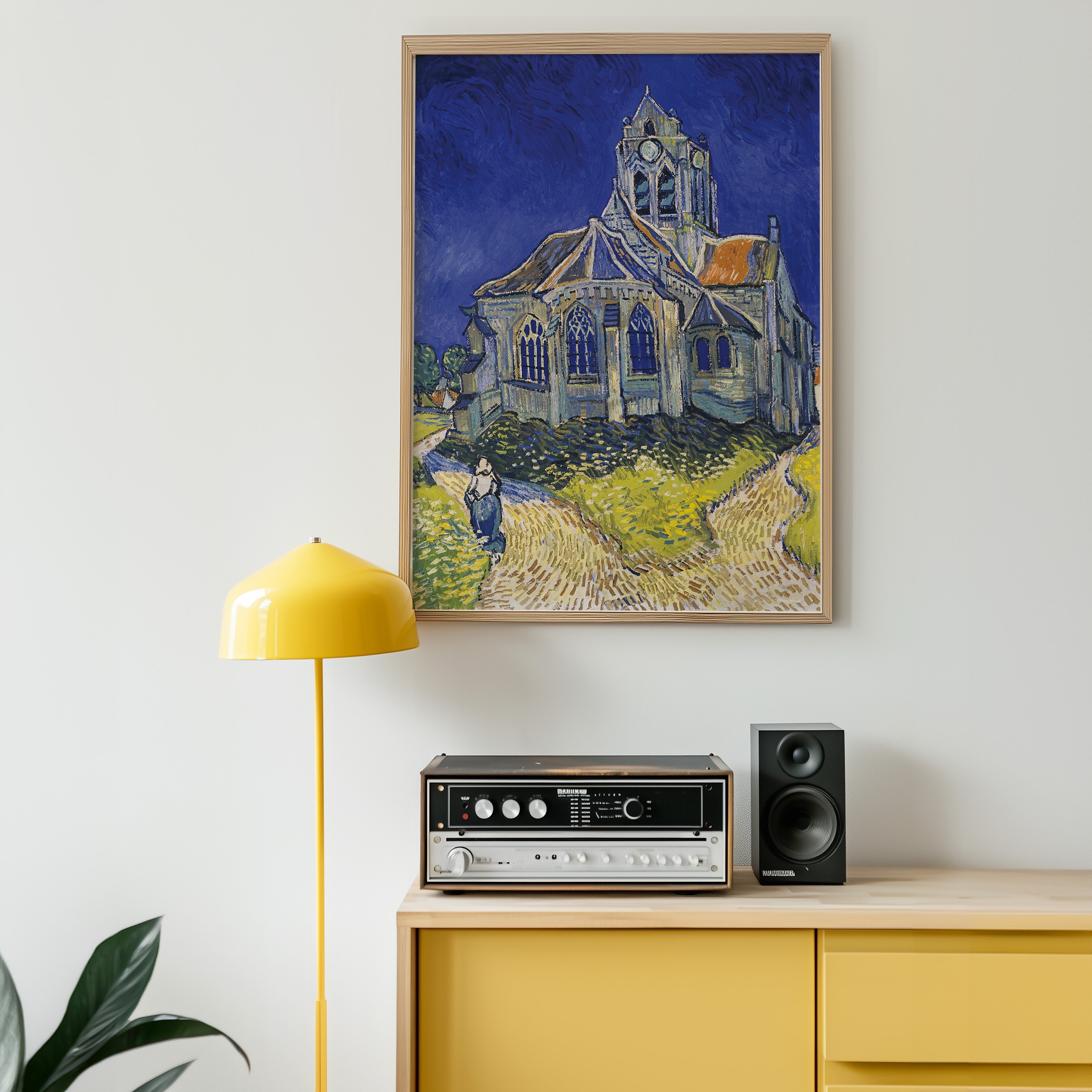 The Church in Auvers-sur-Oise (1890) by Vincent van Gogh