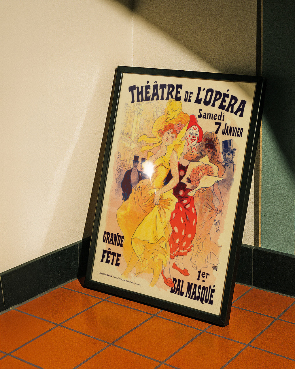 Bals de l’Opéra en (1899) by Jules Chéret