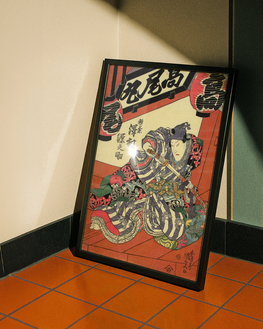 Actor Sawamura Gennosuke (1829) by Utagawa Kunisada
