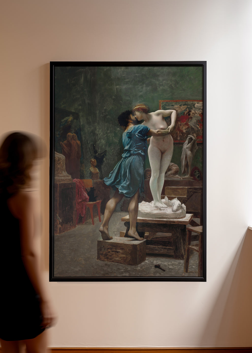 Pygmalion and Galatea (1890) by Jean-Léon Gérôme