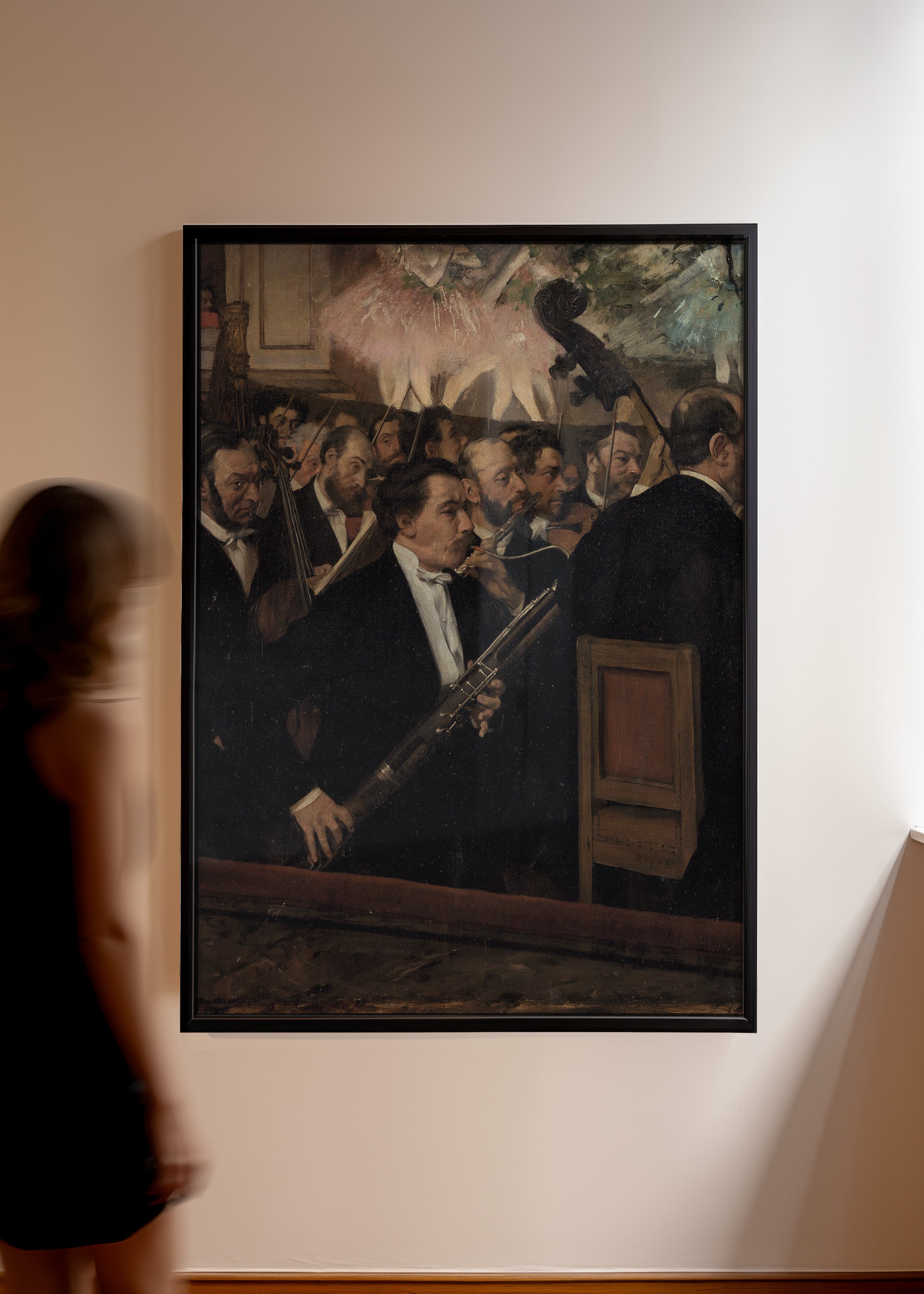 The Orchestra At The Opera (1870) by Edgar Degas