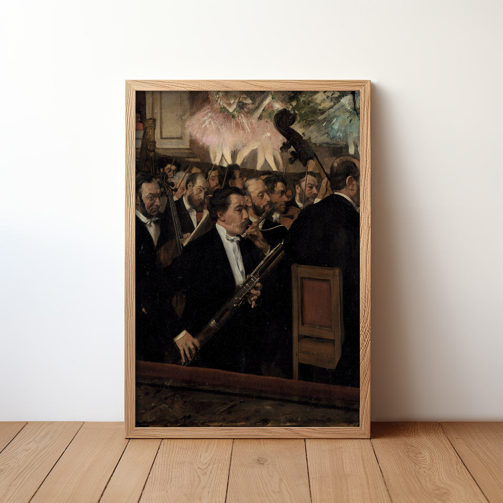 The Orchestra At The Opera (1870) by Edgar Degas