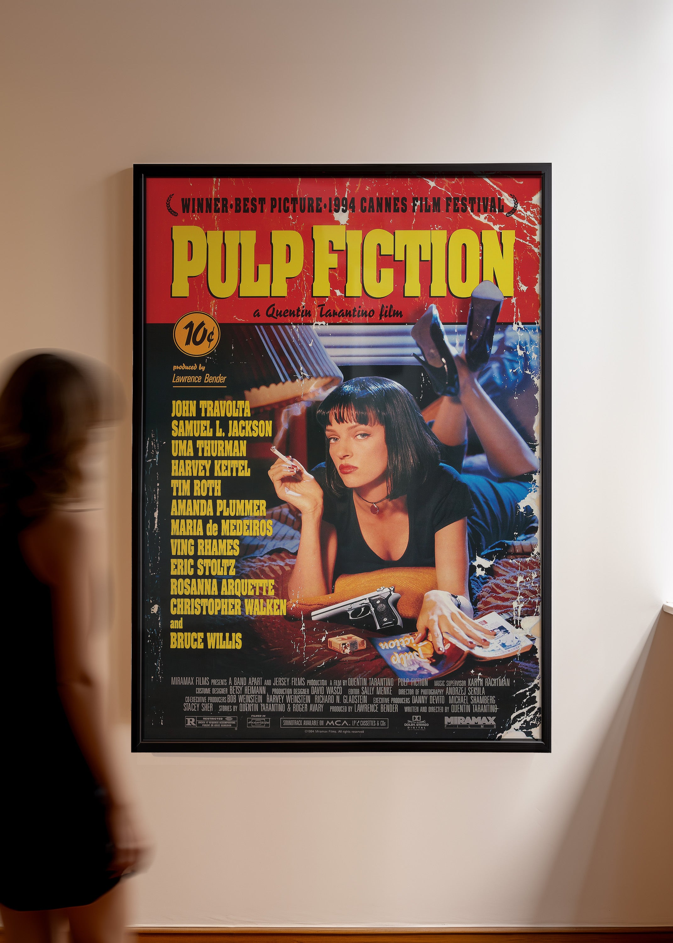 Pulp Fiction Theatrical Release Poster (1994)