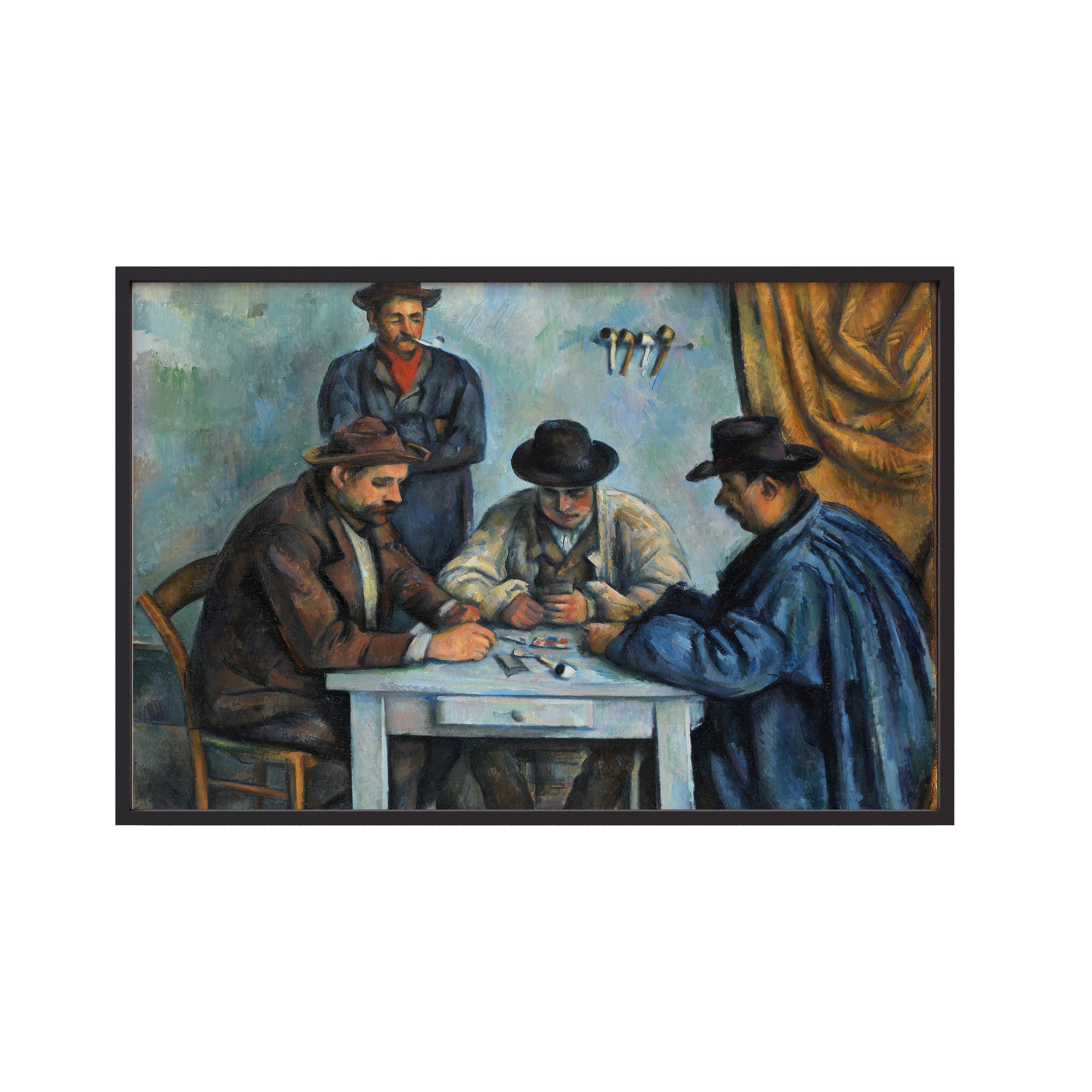 The Card Players (1890–92) by Paul Cézanne