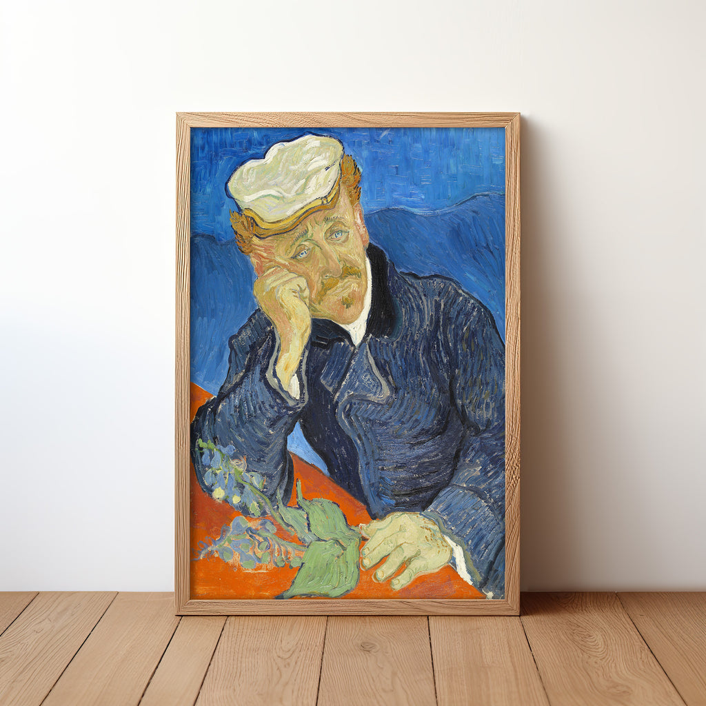 Dr Paul Gachet (1890) by Vincent van Gogh