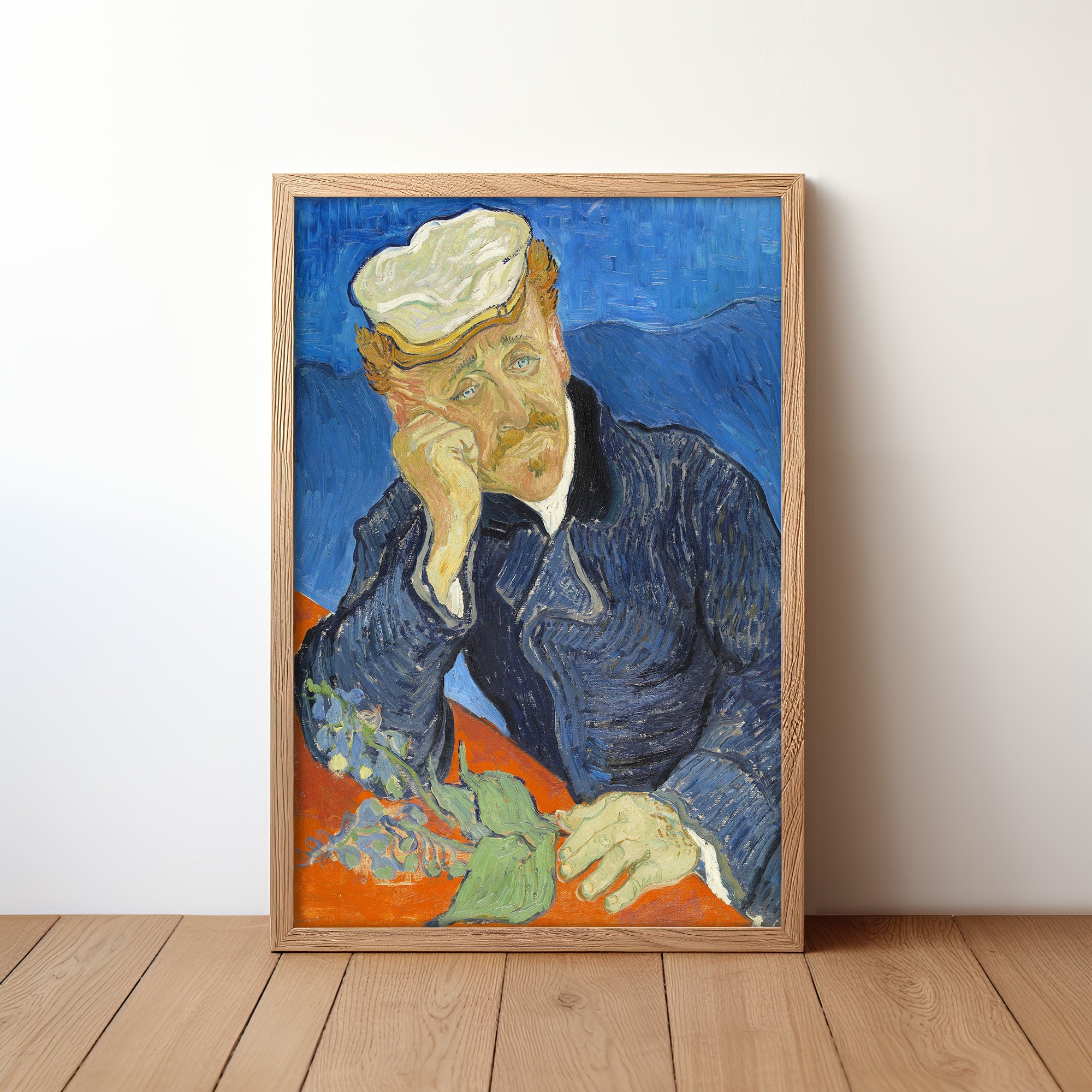 Dr Paul Gachet (1890) by Vincent van Gogh