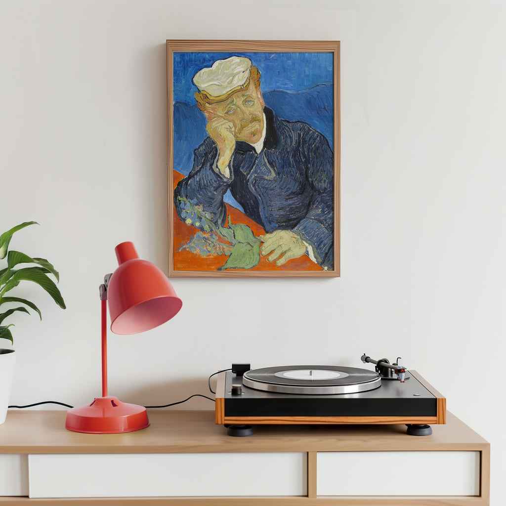 Dr Paul Gachet (1890) by Vincent van Gogh