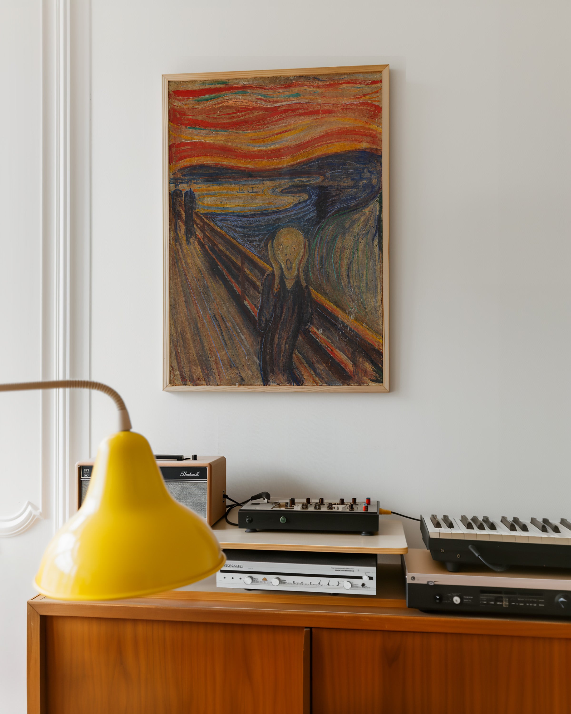 The Scream (1893) by Edvard Munch
