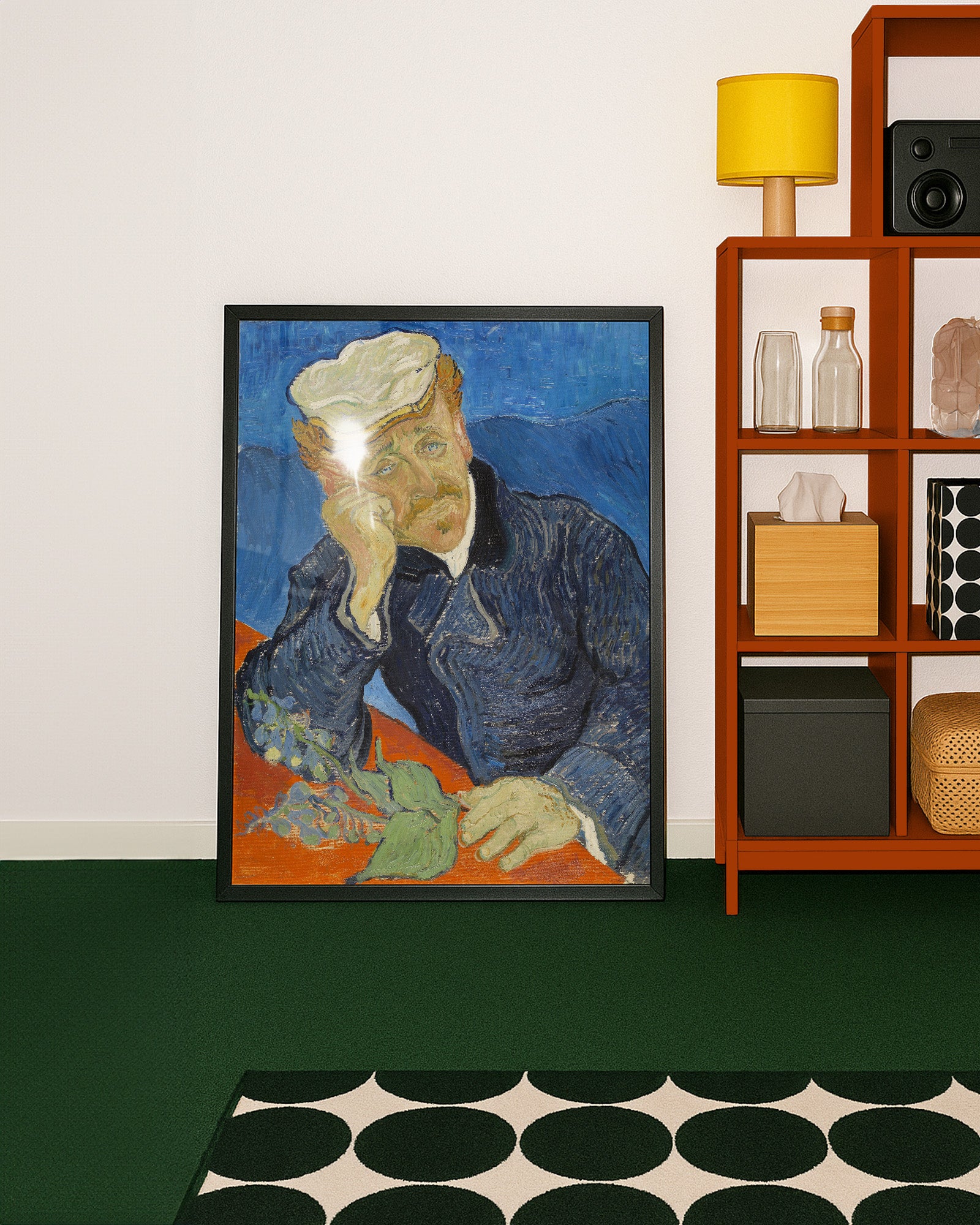 Dr Paul Gachet (1890) by Vincent van Gogh