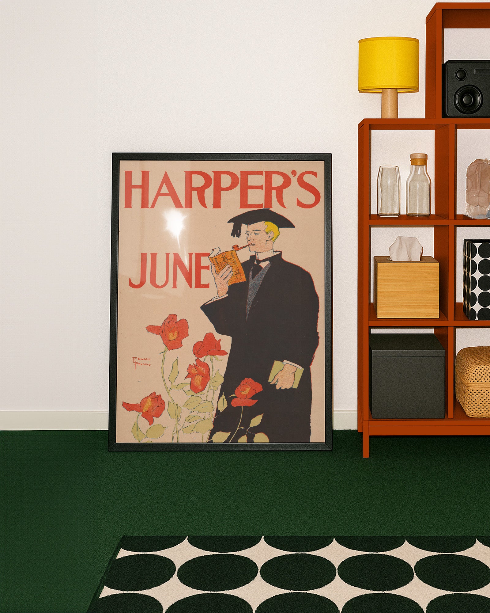Harper’s June (1895) by Edward Penfield