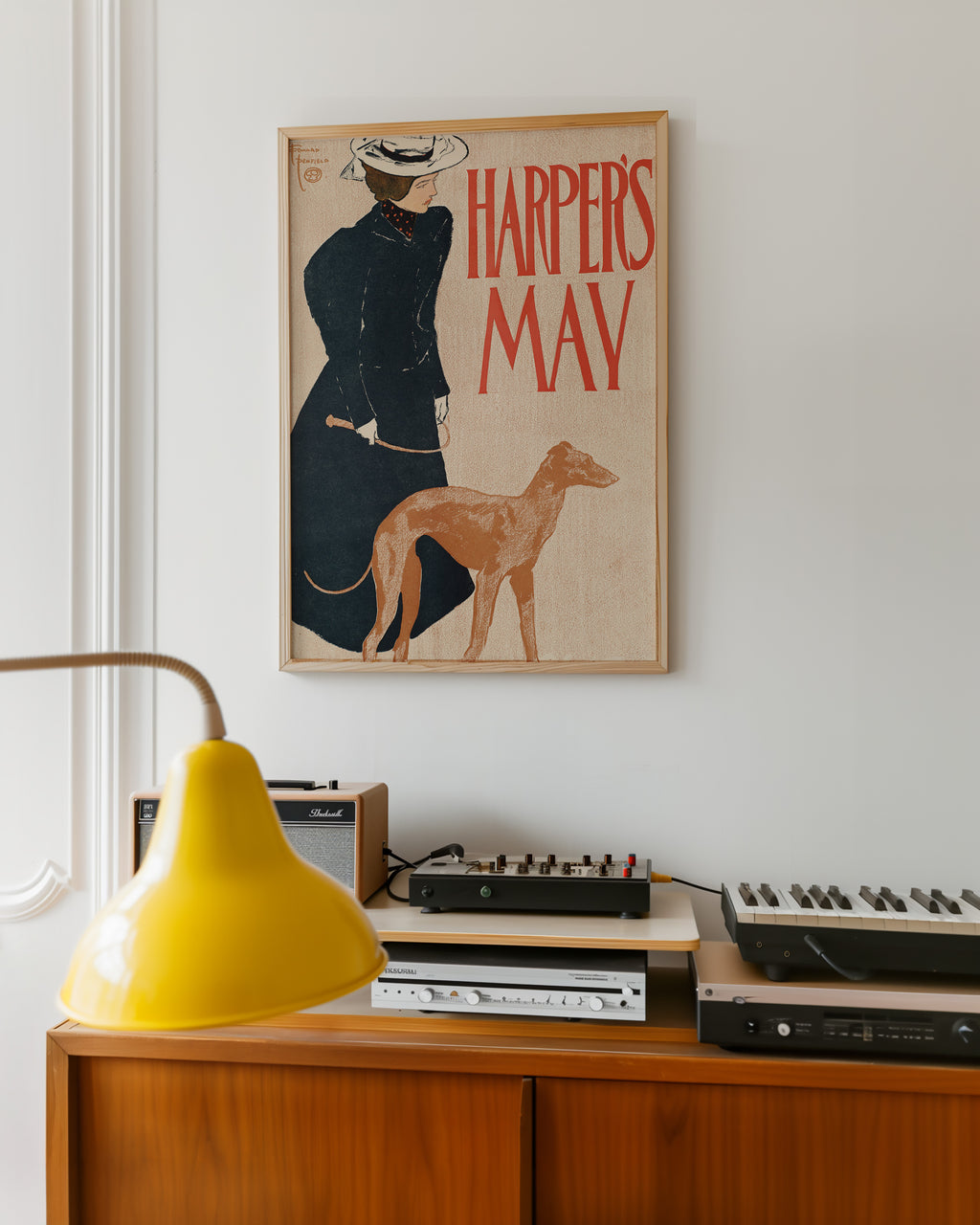 Harper’s May (1897) by Edward Penfield