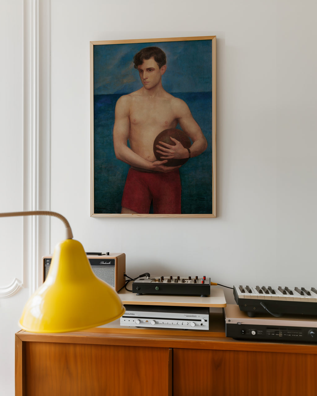 Deportista (Rámon Novarro) (1925) by Ángel Zárraga