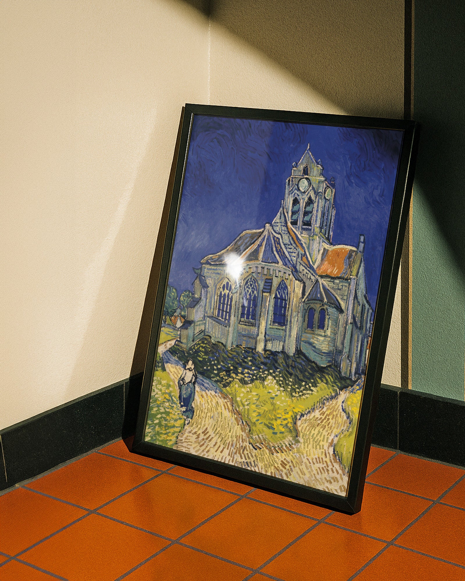 The Church in Auvers-sur-Oise (1890) by Vincent van Gogh