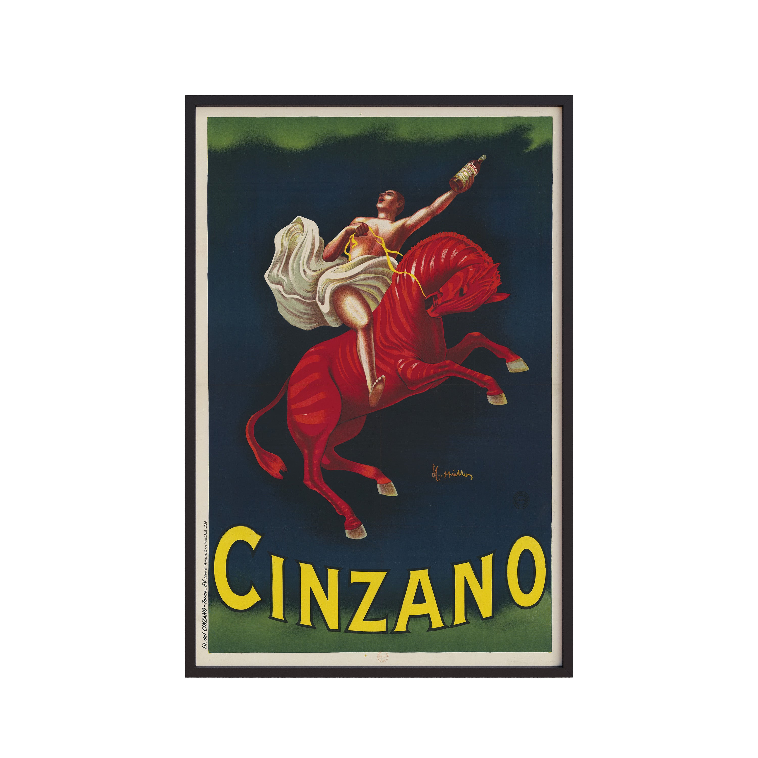 Cinzano (1926) by Leonetto Cappiello