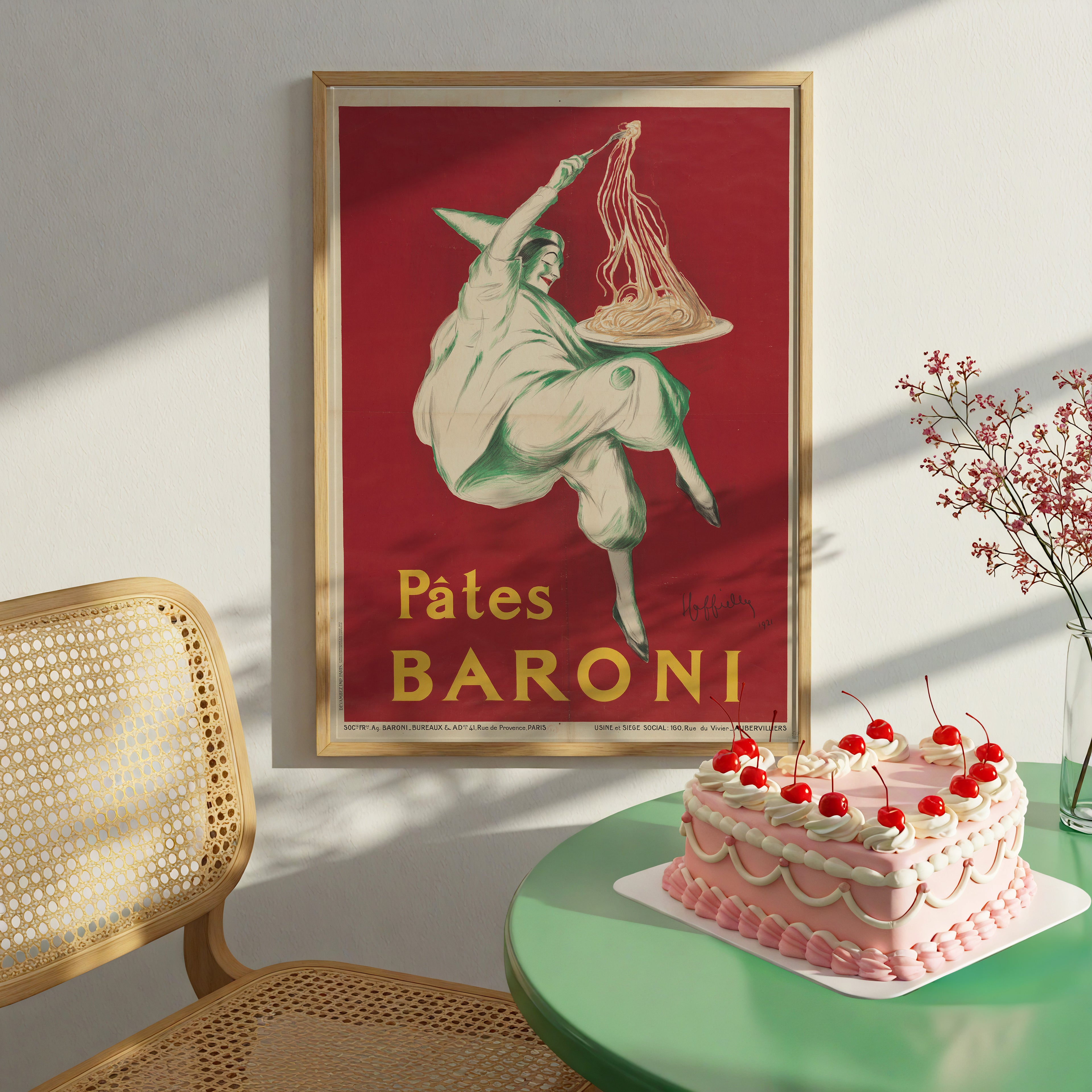 Pâtes Baroni (1921) by Leonetto Cappiello