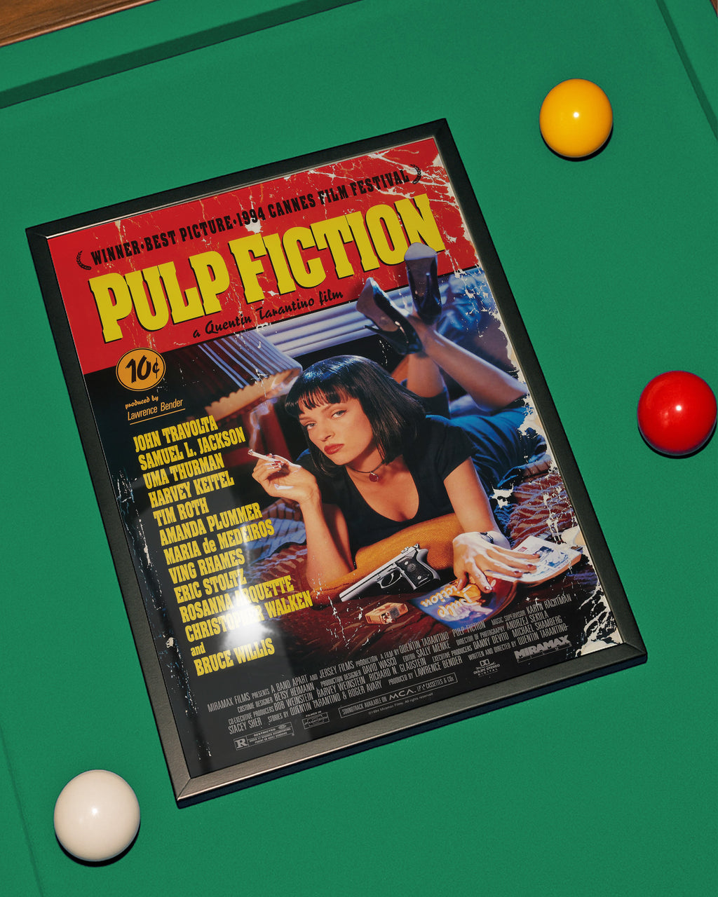 Pulp Fiction Theatrical Release Poster (1994)