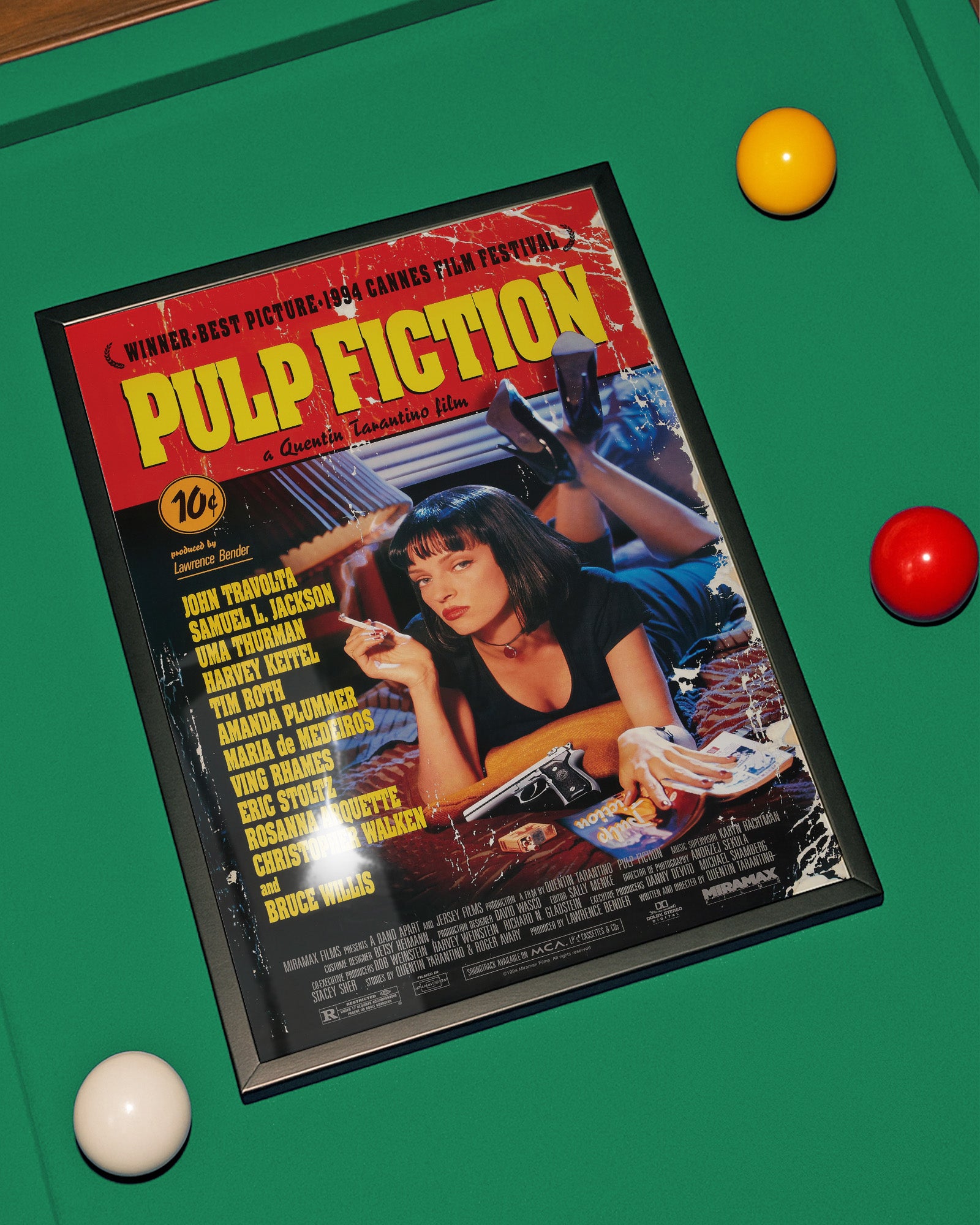 Pulp Fiction Theatrical Release Poster (1994)