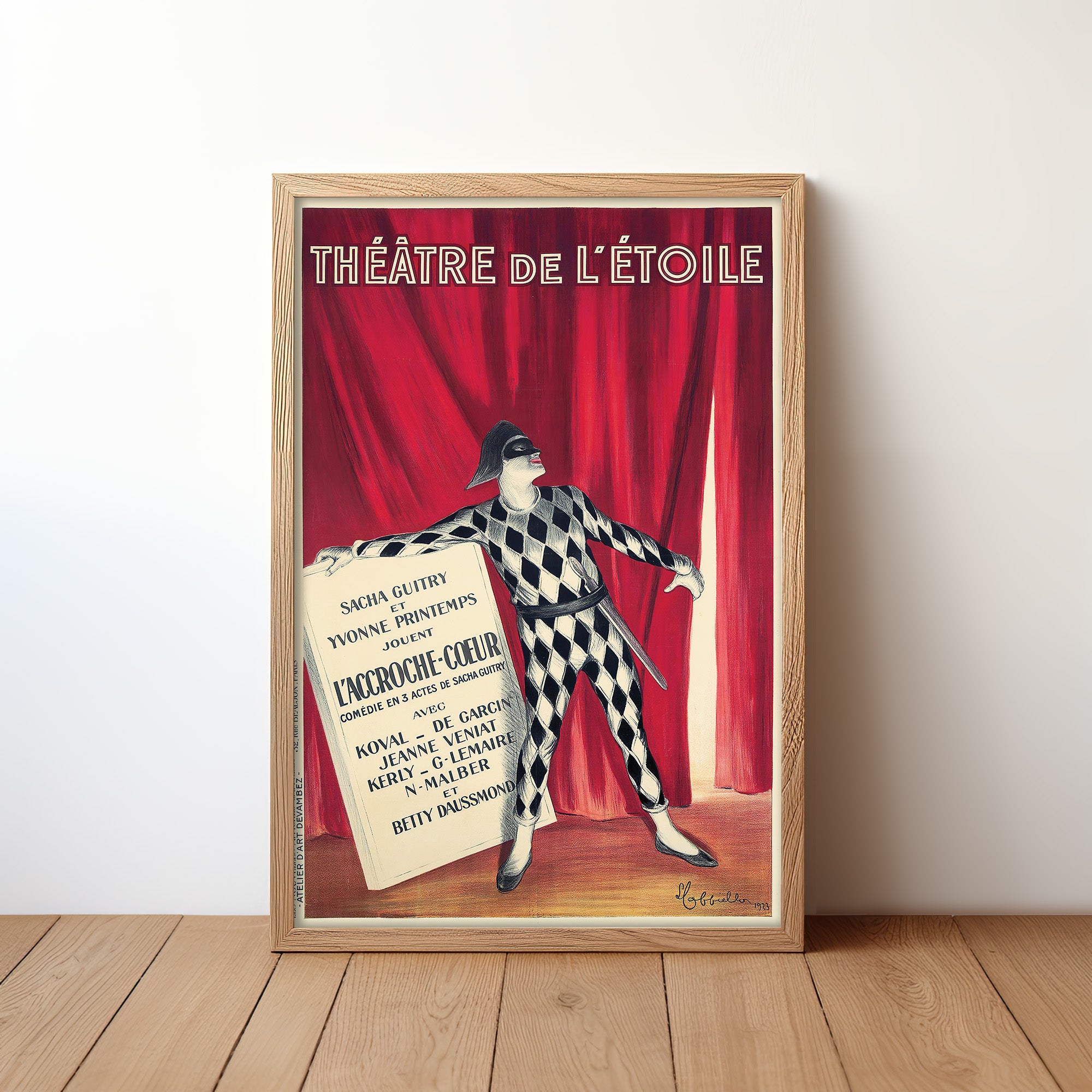 Théâtre De L’étoile (1923) by Leonetto Cappiello