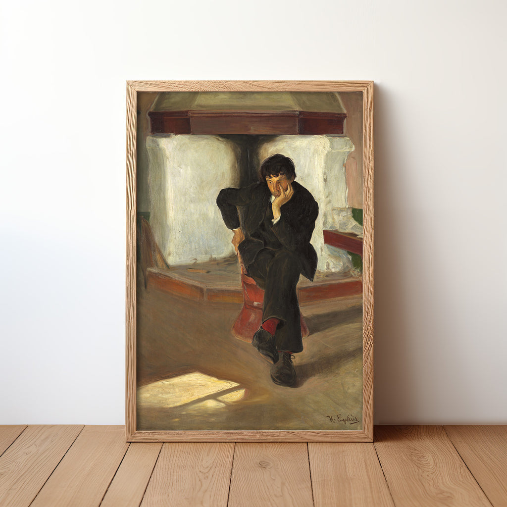 The Dreamer (1895) by Halfdan Egedius